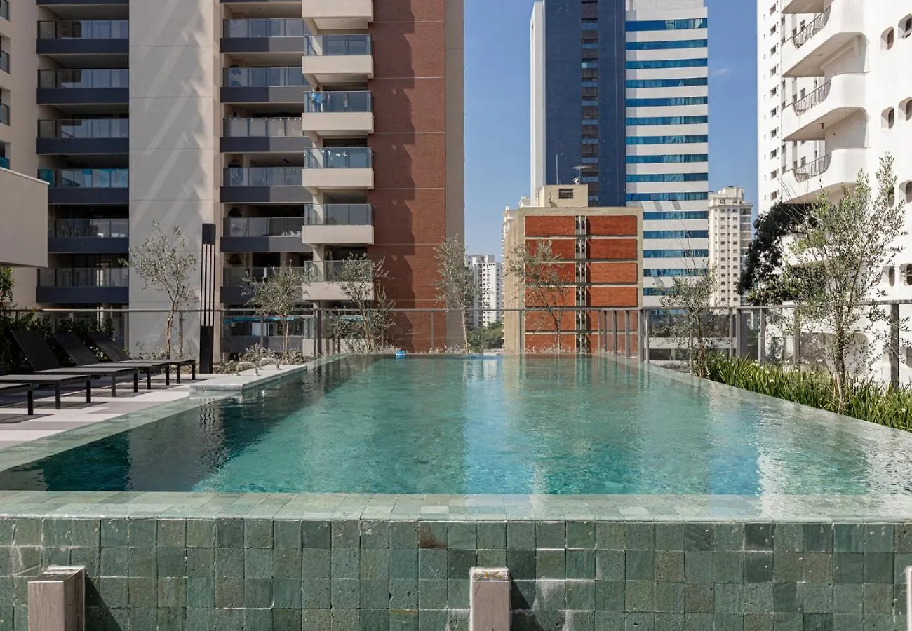 Easy Star - Studio Charmoso Com Piscina No Brooklin! - Bq01I São Paulo Apartmán