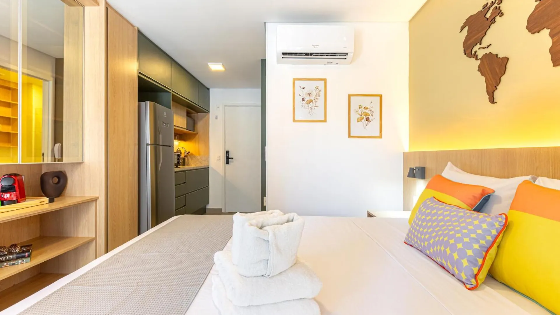 Apartmán Easy Star - Studio Charmoso Com Piscina No Brooklin! - Bq01I São Paulo