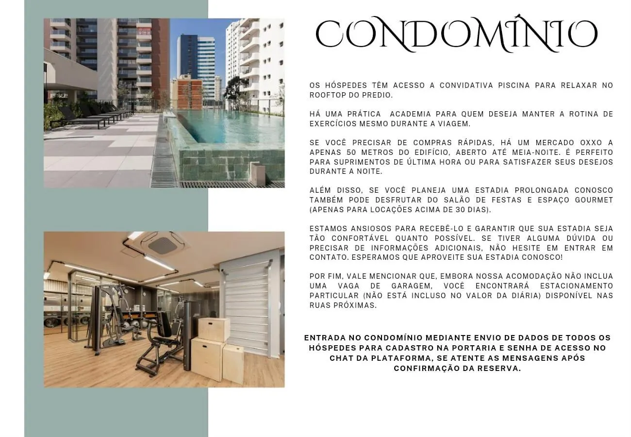Easy Star - Studio Charmoso Com Piscina No Brooklin! - Bq01I Sao Paulo 0*,