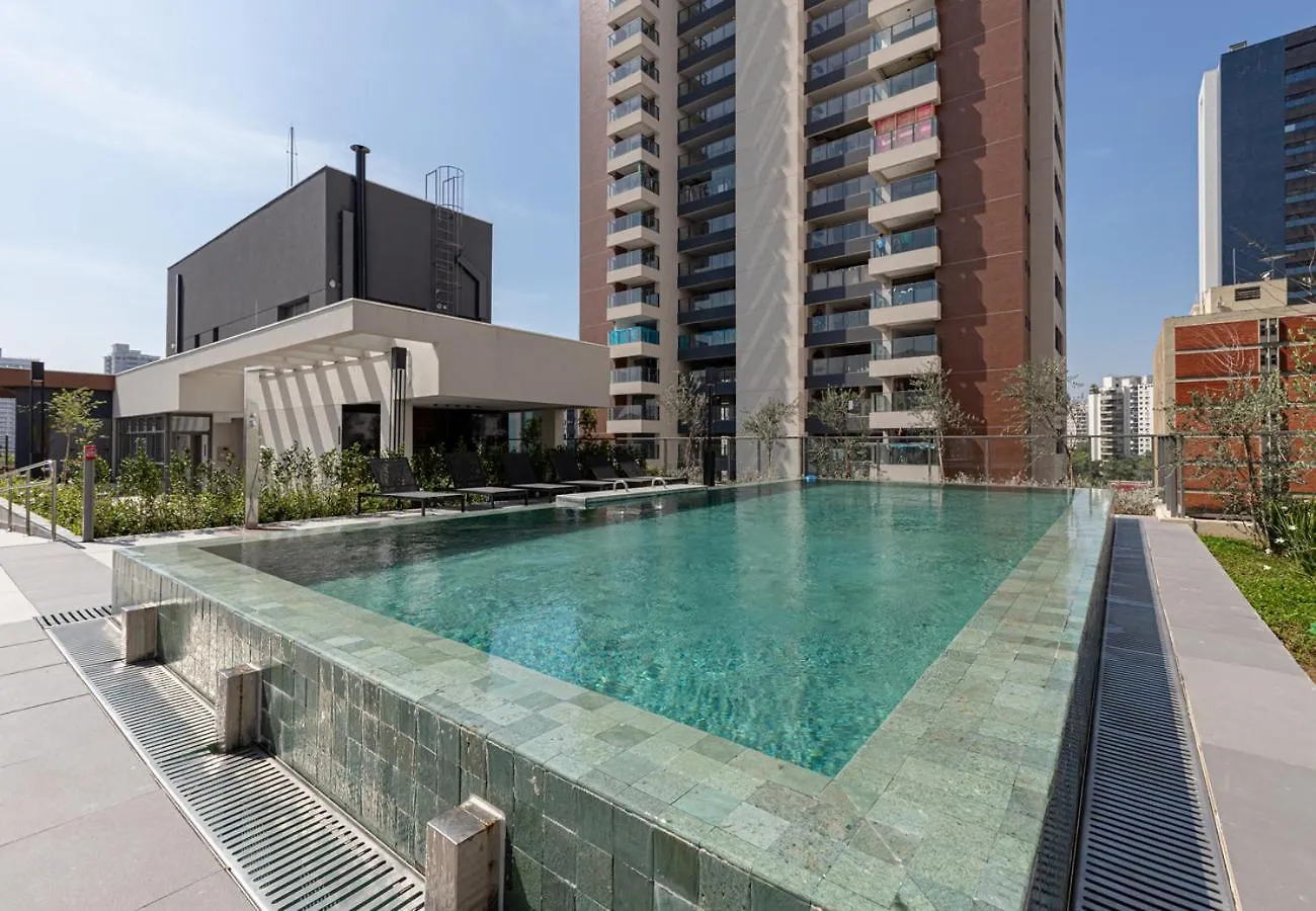 Easy Star - Studio Charmoso Com Piscina No Brooklin! - Bq01I Sao Paulo Apartment