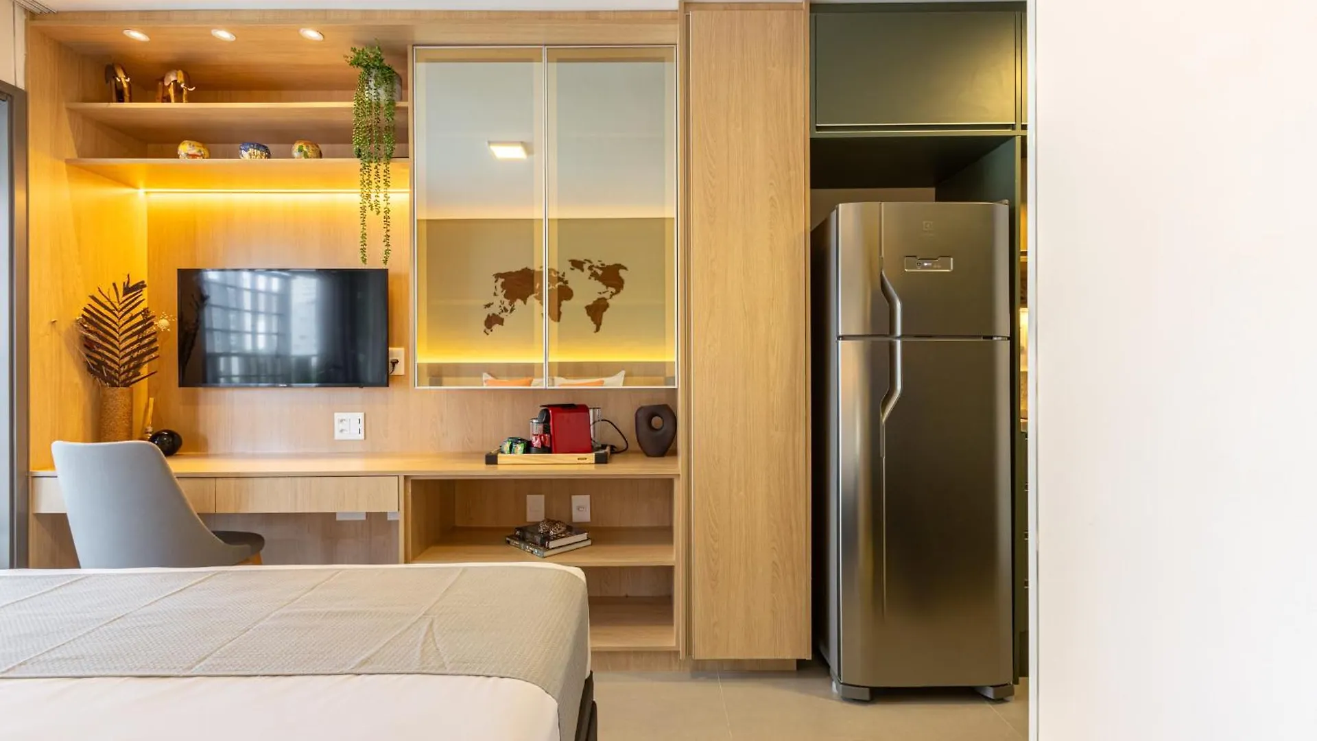 Easy Star - Studio Charmoso Com Piscina No Brooklin! - Bq01I Sao Paulo Apartment